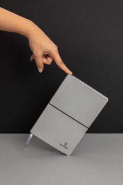 Logo trade advertising product photo of: A5 recycled leather notebook
