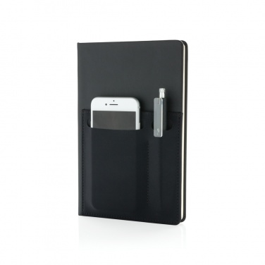 Logotrade promotional item picture of: A5 Deluxe notebook with smart pockets
