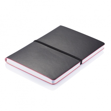 Logotrade promotional gifts photo of: Deluxe softcover A5 notebook