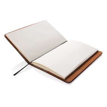 Logo trade advertising product photo of: Notebook with phone pocket