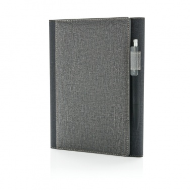 Logo trade promotional merchandise photo of: A5 Deluxe design notebook cover