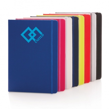 Logo trade promotional merchandise image of: Classic hardcover notebook A5