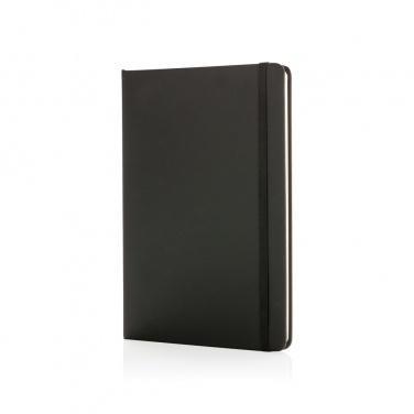 Logo trade business gifts image of: Standard hardcover PU notebook A5