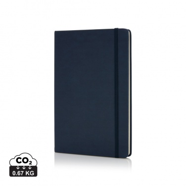 Logotrade advertising products photo of: Deluxe hardcover PU A5 notebook