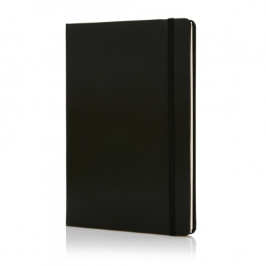 Logo trade corporate gifts picture of: Deluxe hardcover A5 notebook
