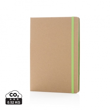Logo trade business gift photo of: A5 kraft notebook