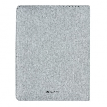Logotrade promotional merchandise picture of: Air 5W wireless charging notebook with 5000mAh powerbank