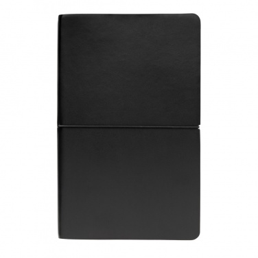 Logo trade promotional merchandise picture of: Modern deluxe softcover A5 notebook