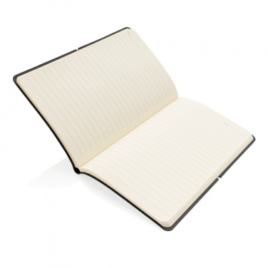 Logo trade corporate gifts image of: Modern deluxe softcover A5 notebook