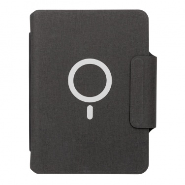 Logotrade advertising products photo of: Artic Magnetic 10W wireless charging A5 notebook