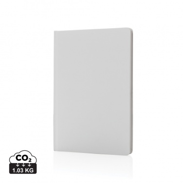 Logo trade promotional item photo of: A5 Impact stone paper hardcover notebook