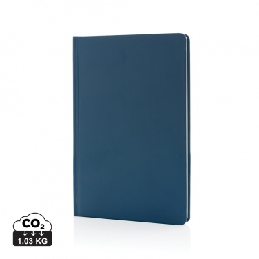 Logo trade promotional gifts image of: A5 Impact stone paper hardcover notebook