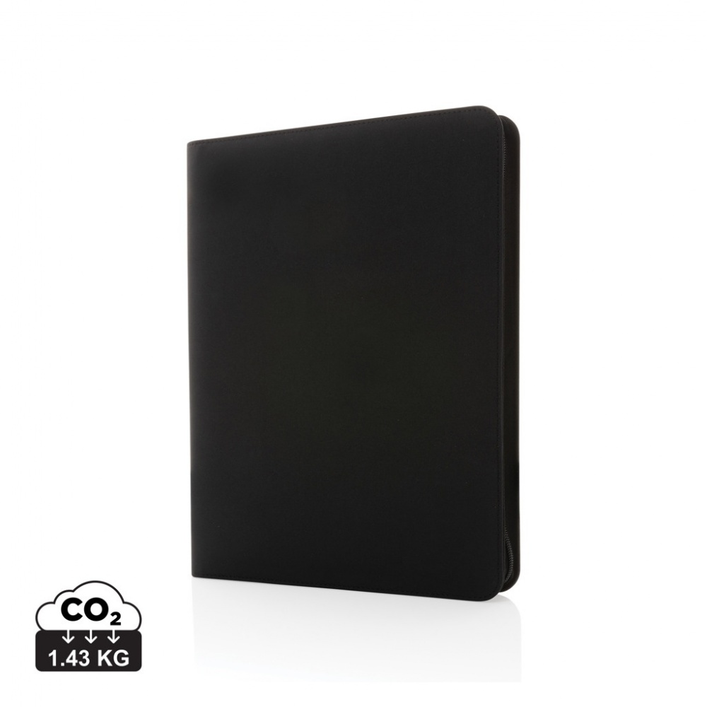 Logo trade corporate gifts picture of: Impact Aware™ deluxe 300D tech portfolio with zipper