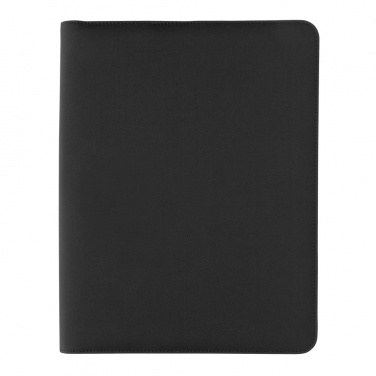 Logotrade promotional giveaway picture of: Impact Aware™ deluxe 300D tech portfolio with zipper