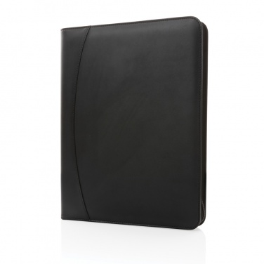 Logo trade promotional merchandise image of: RCS rPU deluxe tech portfolio with zipper