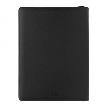 Logotrade promotional merchandise picture of: Swiss Peak Heritage RCS rPU A4 portfolio with zipper