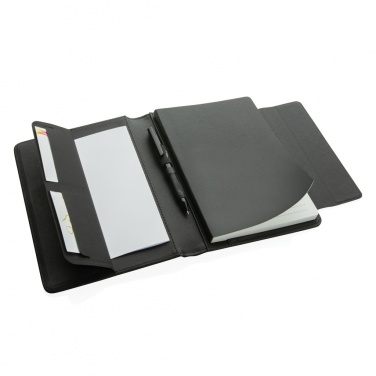 Logo trade advertising product photo of: Swiss Peak Heritage RCS rPU A5 stone paper portfolio