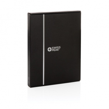 Logotrade promotional giveaway image of: Swiss Peak Heritage RCS rPU A5 stone paper portfolio