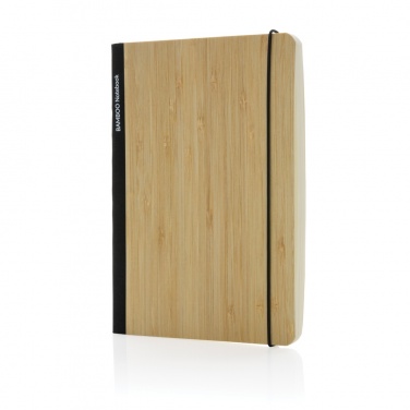 Logo trade advertising product photo of: Scribe bamboo A5 Notebook