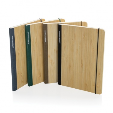 Logotrade promotional item picture of: Scribe bamboo A5 Notebook