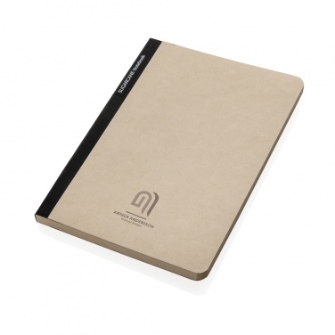 Logo trade promotional gifts image of: Stylo Sugarcane paper A5 Notebook