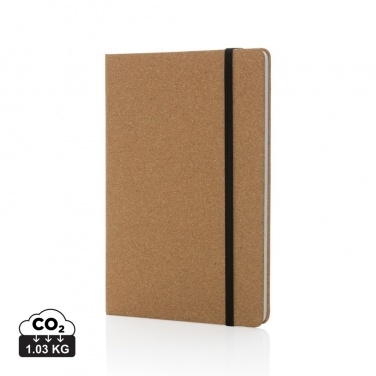 Logotrade corporate gift picture of: Stoneleaf A5 cork and stonepaper notebook