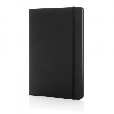 Logo trade advertising product photo of: Craftstone A5 recycled kraft and stonepaper notebook