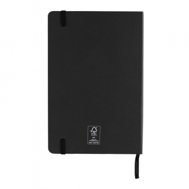 Logotrade promotional giveaway image of: Craftstone A5 recycled kraft and stonepaper notebook