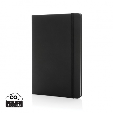 Logo trade promotional gifts image of: Craftstone A5 recycled kraft and stonepaper notebook