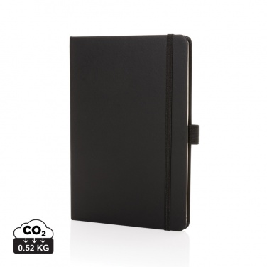 Logotrade advertising product image of: Sam A5 RCS certified bonded leather classic notebook