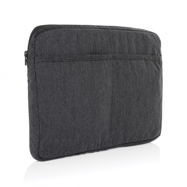 Logotrade promotional merchandise picture of: Laluka AWARE™ recycled cotton 15.6 inch laptop sleeve