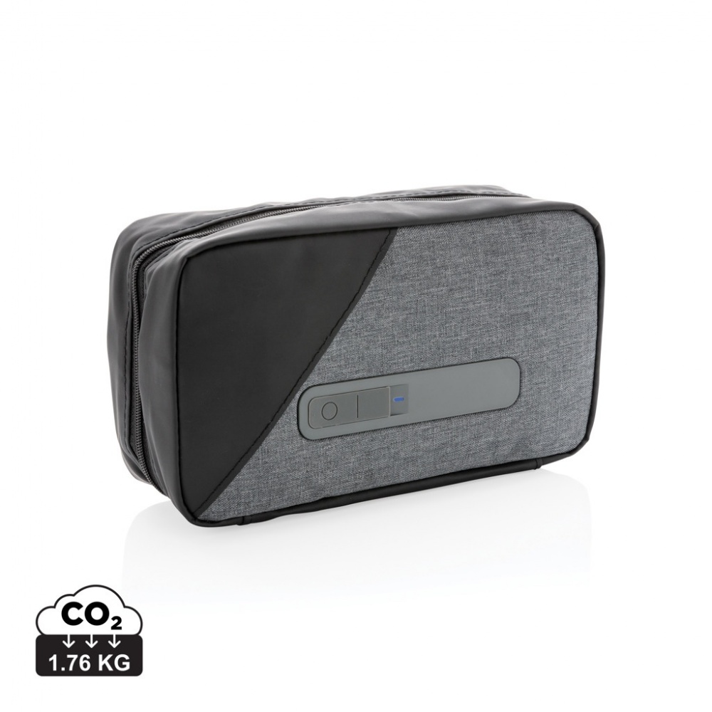 Logo trade promotional items image of: Portable UV-C steriliser pouch with integrated battery