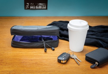 Logo trade advertising products image of: Portable UV-C steriliser pouch with integrated battery