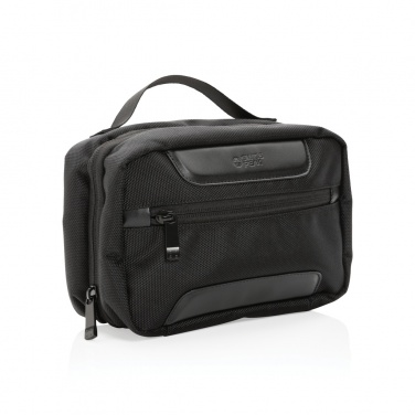 Logotrade promotional merchandise photo of: Swiss Peak AWARE™ RPET Voyager toiletry bag