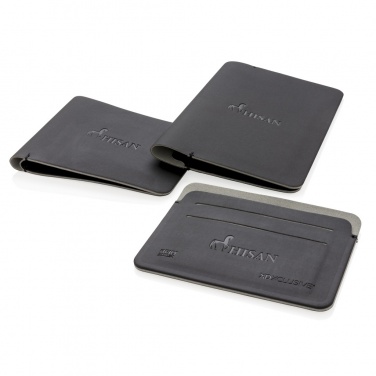 Logo trade promotional item photo of: Quebec RFID safe cardholder