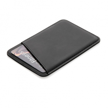 Logo trade promotional gift photo of: Magnetic phone card holder