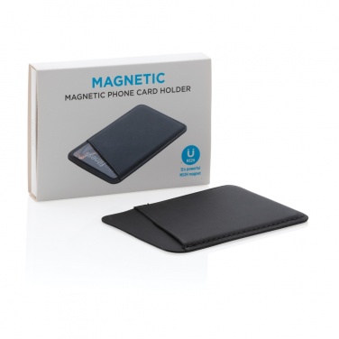 Logotrade promotional item image of: Magnetic phone card holder