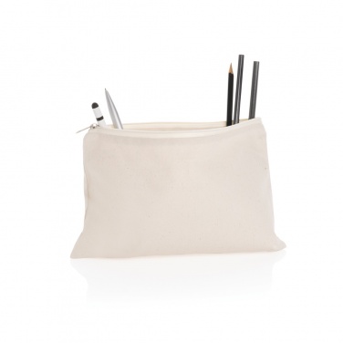 Logotrade corporate gift picture of: Impact Aware™ 285 gsm rcanvas pencil case undyed