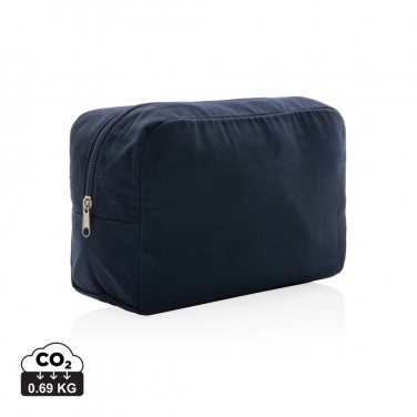 Logotrade promotional product image of: Impact Aware™ 285 gsm rcanvas toiletry bag undyed
