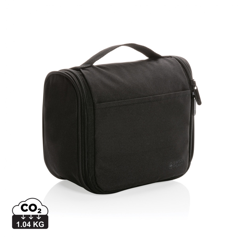 Logo trade business gifts image of: Swiss Peak Lohan AWARE™ Toiletry bag