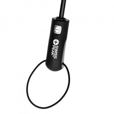Logo trade promotional giveaways image of: Swiss Peak Aware™ Tornado 27” pocket storm umbrella
