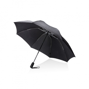 Logo trade promotional merchandise image of: SP AWARE™ 23' foldable reversible auto open/close umbrella