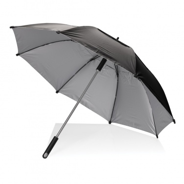 Logo trade promotional giveaway photo of: AWARE™ 27' Hurricane storm umbrella