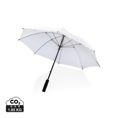 Logo trade promotional gifts image of: 23" Impact AWARE™ RPET 190T Storm proof umbrella