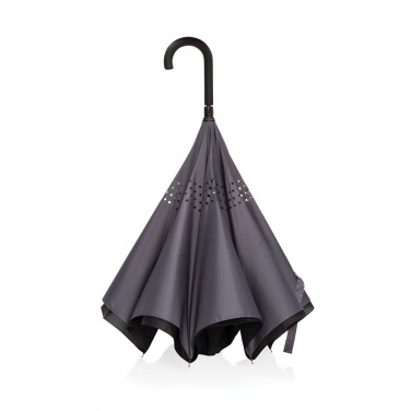 Logotrade business gifts photo of: 23" Impact AWARE™ RPET 190T reversible umbrella