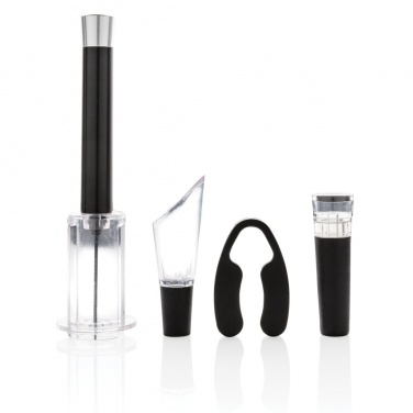 Logo trade promotional giveaways picture of: Vino Connoisseur 4pc set