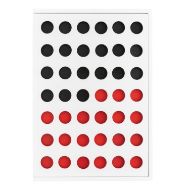 Logotrade promotional item image of: Connect four wooden game