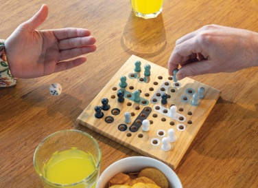 Logo trade promotional product photo of: Claire wooden Ludo game