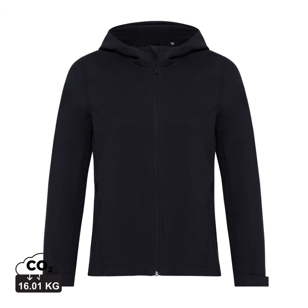 Logo trade business gifts image of: Iqoniq Makalu women recycled polyester soft shell jacket