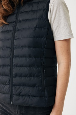 Logo trade promotional gifts picture of: Iqoniq Meru women recycled polyester bodywarmer